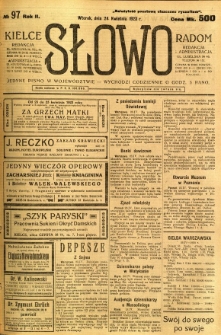 Słowo, 1923, R. 2, nr 97