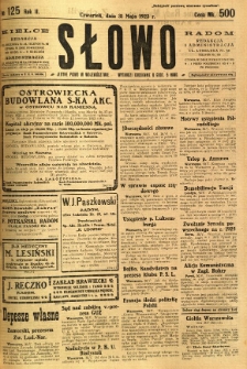 Słowo, 1923, R. 2, nr 125