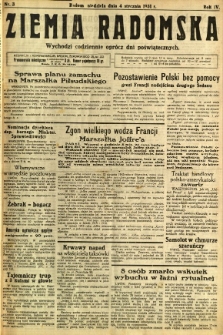 Ziemia Radomska, 1931, R. 4, nr 3
