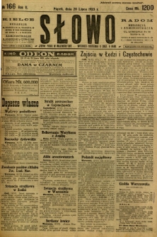 Słowo, 1923, R. 2, nr 166