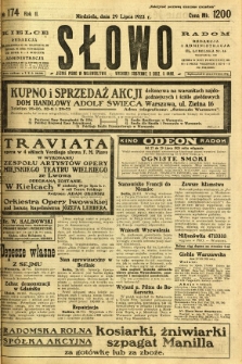 Słowo, 1923, R. 2, nr 174