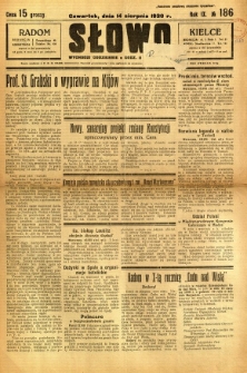 Słowo, 1930. R. 9, nr 186