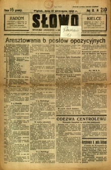 Słowo, 1930. R. 9, nr 210
