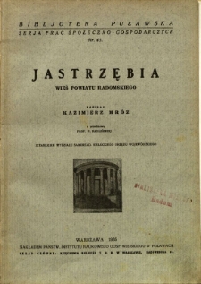 Jastrzębia : wieś powiatu radomskiego