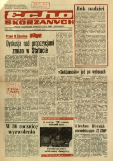 Radomskie Echo Sk&oacute;rzanych, 1981, R. 26, nr 1