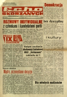 Radomskie Echo Sk&oacute;rzanych, 1981, R. 26, nr 4