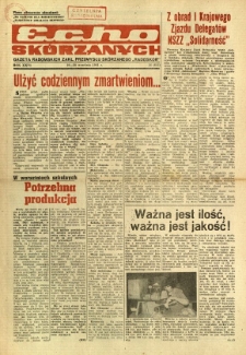 Radomskie Echo Sk&oacute;rzanych, 1981, R. 26, nr 26