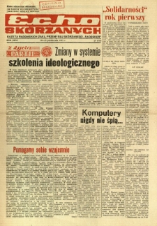 Radomskie Echo Sk&oacute;rzanych, 1981, R. 26, nr 29