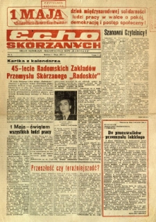 Echo Skórzanych, 1984, nr 1