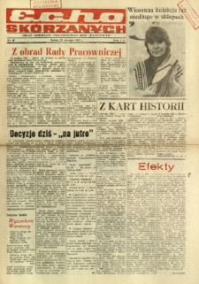 Echo Sk&oacute;rzanych, 1985, nr 1