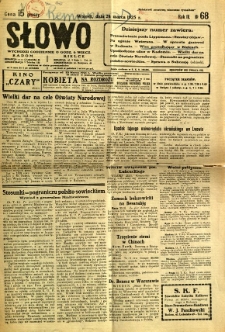 Słowo, 1925, R. 4, nr 68