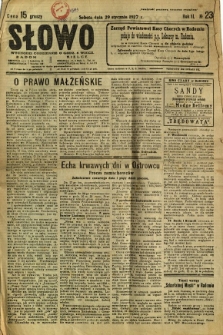 Słowo, 1927, R. 6, nr 23