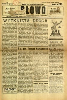 Słowo, 1928, R. 7, nr 244