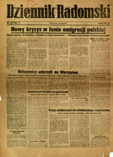 Dziennik Radomski, 1944, R. 5, nr 218
