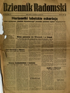 Dziennik Radomski, 1944, R. 5, nr 225