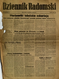Dziennik Radomski, 1944, R. 5, nr 225