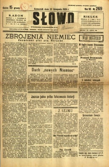 Słowo, 1928, R. 7, nr 269