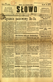 Słowo, 1928, R. 7, nr 277