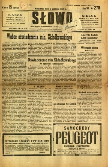 Słowo, 1928, R. 7, nr 278