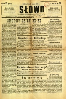 Słowo, 1929, R. 8, nr 51