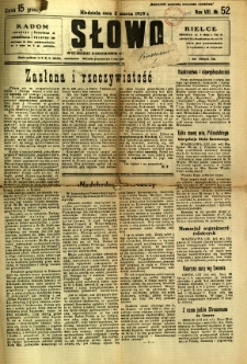 Słowo, 1929, R. 8, nr 52