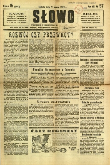Słowo, 1929, R. 8, nr 57
