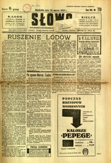 Słowo, 1929, R. 8, nr 70