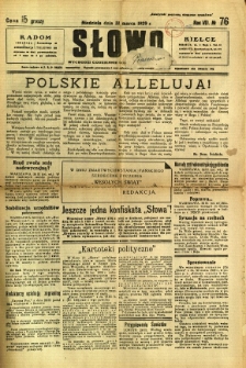 Słowo, 1929, R. 8, nr 76