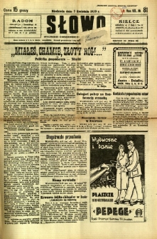 Słowo, 1929, R. 8, nr 81