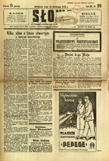 Słowo, 1929, R. 8, nr 99