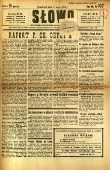 Słowo, 1929, R. 8, nr 107