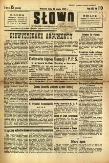 Słowo, 1929, R. 8, nr 110