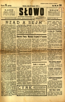 Słowo, 1929, R. 8, nr 114
