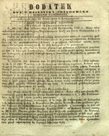 Dziennik Urzędowy Gubernii Radomskiej, 1845, nr 45