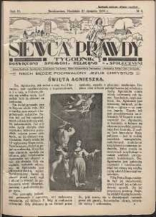Siewca Prawdy, 1934, R.4, nr 4