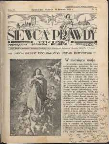 Siewca Prawdy, 1934, R.4, nr 18