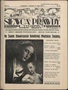 Siewca Prawdy, 1934, R.4, nr 22
