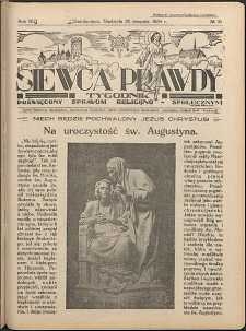 Siewca Prawdy, 1934, R. 4, nr 35