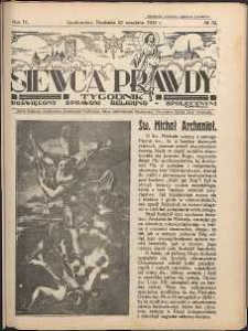 Siewca Prawdy, 1934, R. 4, nr 39