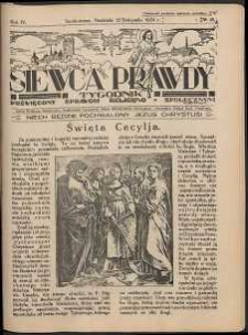 Siewca Prawdy, 1934, R.4, nr 48