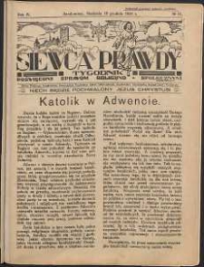 Siewca Prawdy, 1934, R. 4, nr 51