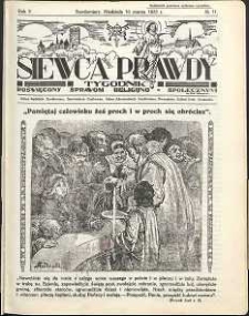 Siewca Prawdy, 1935, R. 5, nr 11