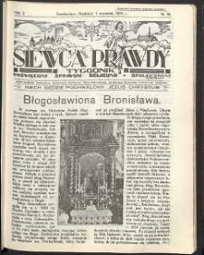 Siewca Prawdy, 1935, R. 5, nr 36