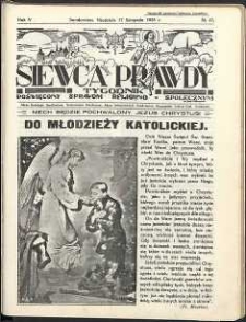 Siewca Prawdy, 1935, R.5, nr 47