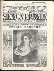 Siewca Prawdy, 1935, R.5, nr 49