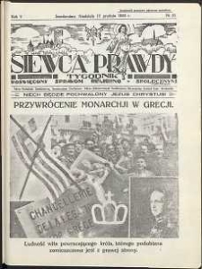 Siewca Prawdy, 1935, R.5, nr 51