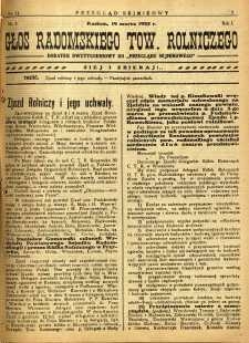 Przegląd Sejmikowy : Urzędowy Organ Sejmiku Radomskiego, 1925, R. 4, nr 11, dod.