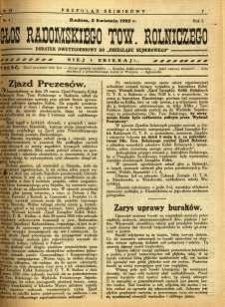 Przegląd Sejmikowy : Urzędowy Organ Sejmiku Radomskiego, 1925, R. 4, nr 13, dod.