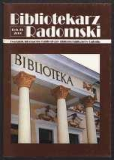 Bibliotekarz Radomski, 2001, R. 9, nr 3