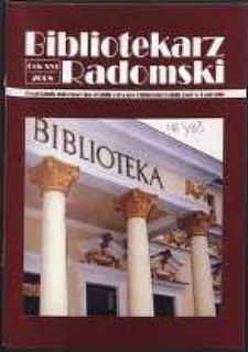 Bibliotekarz Radomski, 2008, R. 16, nr 4